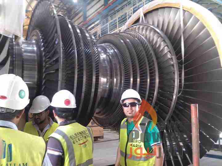 السويدى يواصل تنفيذ مشروع بنى سويف العملاق  حسب الجدول الزمنى وصور تظهر  تركيبات الغلايات البخارية