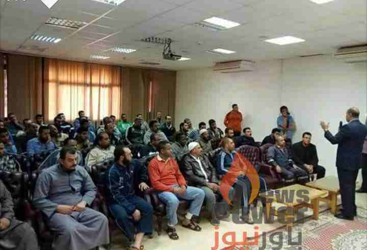 العاملون بموقع الزعفرانة يشيدون بنجاح اليوم الطبي الاول داخل الموقع