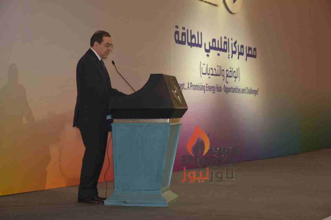 وزير البترول:نسير بخطى سريعة لتحويل مصر لمركز إقليمي للطاقة