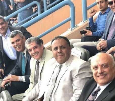 عبد الكريم والعطار وبيضون في مؤتمر تأييد الرئيس اليوم