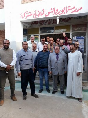 نائب وزير الكهرباء والطاقة يُدلى بصوته فى الانتخابات الرئاسية