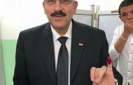 الدكتور ايهاب زهرة يدلى بصوته فى مقر لجنته الانتخابية بمحافظة الإسكندرية اليوم