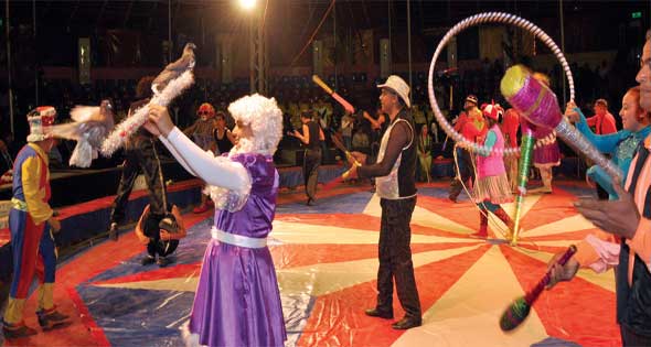 بدء فعاليات السيرك القومي للعاملين بالمنطقة الجغرافية البترولية باسيوط لمدة 5 ايام