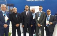 بالصور.. قيادات الوزارة والهيئة والشركات في ضيافة جناح 