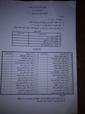 باور نيوز ينشر اسماء المرشحين في انتخابات اللجنة النقابية بشركة الوجه القبلي لانتاج الكهرباء