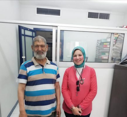 رموز العمل النقابي بالاسكندرية وشباب العاملين يصطفون خلف المحاسبة ايمان اسماعيل لعضوية اللجنة النقابية بالمنطقة