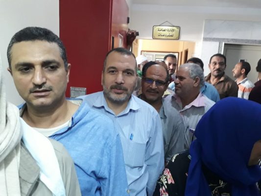 صور ..اقبال العاملين بشركة مصر العليا للتوزيع بقطاع سوهاج على انتخابات اللجنة النقاببة