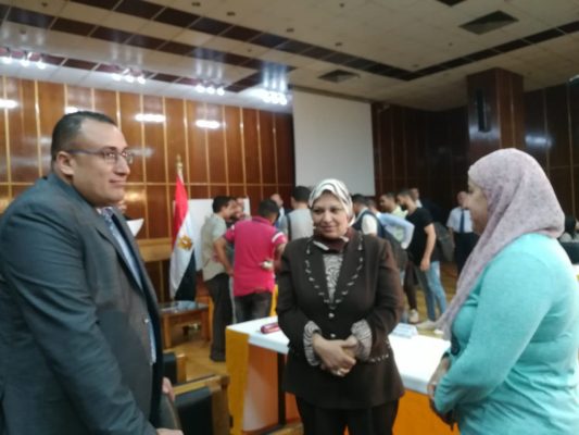 صور..مشالى وعبد المحسن خلف والنقيب والسيسى والدستاوى يشاركون بالمؤتمر الصحفي لوزير الكهرباء