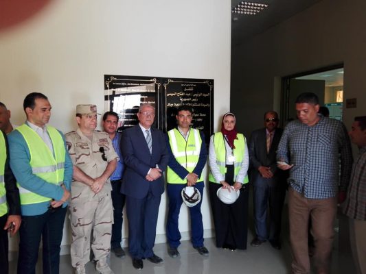 صور من افتتاح الرئيس السيسى لمحطة محولات غرب مغاغة اليوم بمشاركة محافظ المنيا