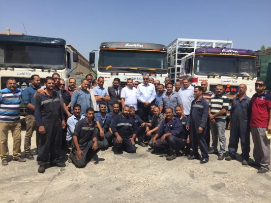 رئيس شركة بوتاجاسكو يتفقد ورش المنيا لمتابعة أعمال التحديث لأسطول النقل ..