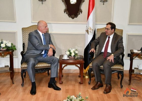 وزير البترول يبحث مع مسئولي شركة هاليبرتون تطورات مشروع 