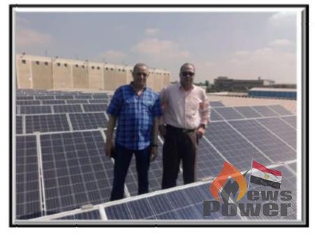 افتتاح محطة الطاقة الشمسية بورش شركة البحيرة لتوزيع الكهرباء بحضور المحافظ ورئيس مجلس إدارة الشركة