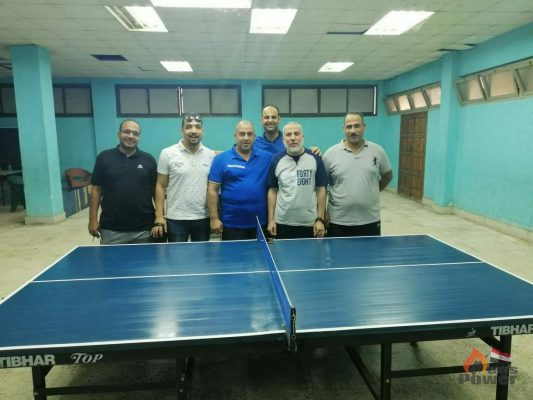 فريق جنوب الوادي لتنس الطاولة يلتقي نظيره غاز مصر ضمن الدورة الرياضية لنقابة العاملين بالبترول