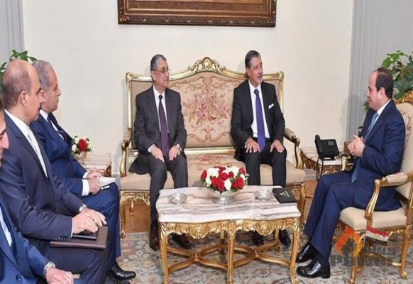 الرئيس السيسى يلتقى المدير العام للوكالة الدولية للطاقة المتجددة