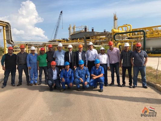 القائم باعمال رئيس شركة بترول ابوقير يطمئن ميدانياً علي خطط الانتاج ويبحث حل مشاكل العاملين مع اللجنة النقابية