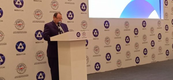 عسران علي هامش مشاركته في منتدي الصناعة النووية : البرنامج النووي المصرى سيؤدي إلى إدخال صناعات جديدة ورفع جودة الصناعة المحلية
