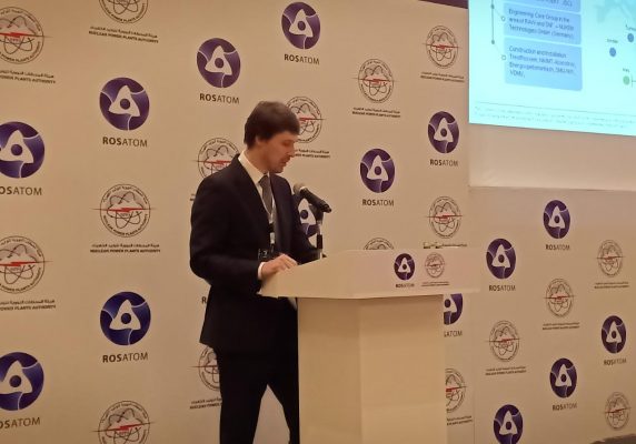 مدير التعاقدات باتوم استروى اكس بارت : نقوم بانشاء مشروعات لمحطات نووية عملاقة