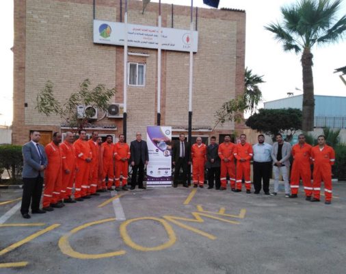 حملات توعوية بشركة بتروسيف احتفالاً بأسبوع السلامة والصحة المهنية