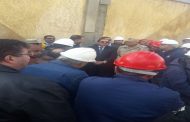الآن .. وصول وزير البترول لمتابعة حريق التنك 206 بشركة الإسكندرية للبترول