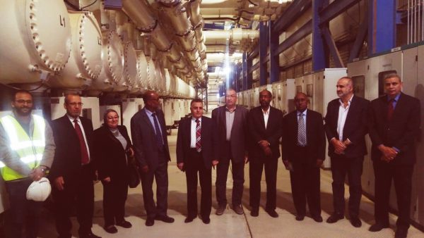 وزير الكهرباء السودانى ينهى زيارة تفقدية لمحطة العاصمة الادارية الجديدة