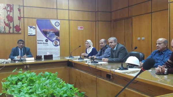 بالصور .. فعاليات اسبوع السلامة والصحة المهنية بشركة البتروكيماويات المصرية