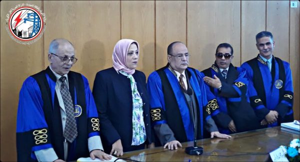 نقل الكهرباء تهنئ الدكتور عماد ابو الخير لحصوله علي درجة الدكتوراة عن المخاطر الصحية وعلاقتها بنوع العمل