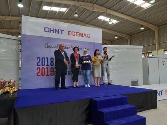 المهندس مدحت رمضان وقيادات اجيماك يشاركون في الاحتفال السنوي لشركة شنت اجيماك 