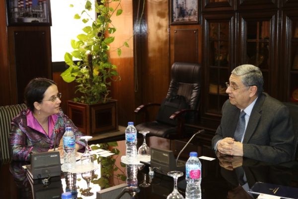 وزير الكهرباء يلتقي نائب وزير الخارجية الرومانى لبحث سبل التعاون في مشروعات الطاقة المتجددة