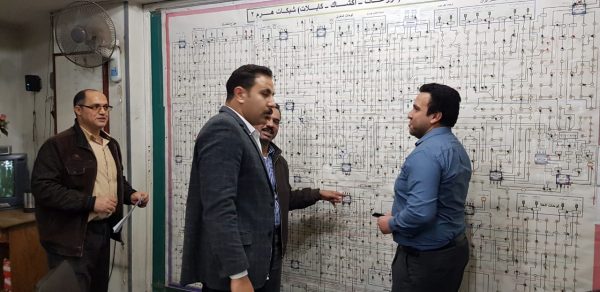 مهندسو وفنيو تحكم الهرم ينجحون فى إعادة التيار الكهربائي لكافة مناطق الجيزة بعد خلل محطة محولات الهرم