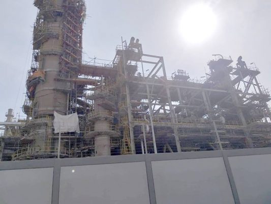 تأكيداً لانفراد باور نيوز  .. دخول وحدة الريفورمات عالي الاوكتين فجر اليوم وتحويله الي مستودعات انابيب البترول