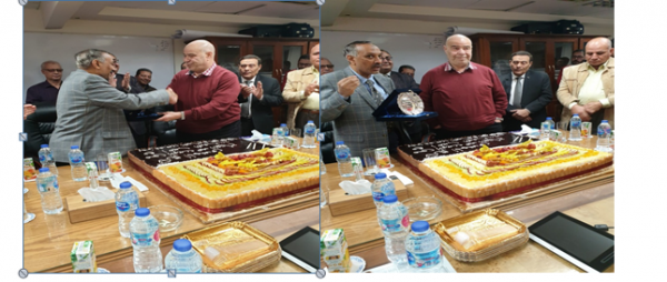 احتفالية بشركة شمال سيناء للبترول لتكريم المهندس محيي الدين عبد الفتاح