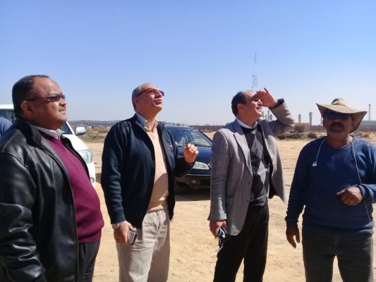 بالصور ..جولة تفقدية لقيادات منطقة الاسكندرية وكهروميكا للاطمئنان على عملية انهاء ربط محطة ايثيدكو بالشبكة القومية الموحدة