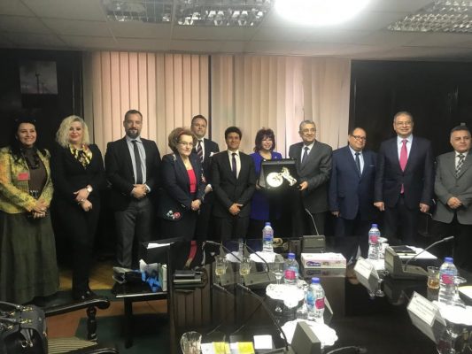 وزير الكهرباء يستقبل رئيس إتحاد المستثمرات العرب ووفد من أكبر مستثمري الطاقة فى اليونان