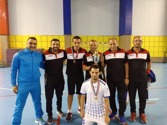 فريق كهرباء القاهرة يقتنص كأس البطولة العربية لكرة الصالات للمرة السابعة