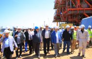 قيادات بتروبل فى زيارة الى يارد التصنيع البحرى التابع لشركة بتروجت بالأسكندرية