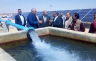 محافظ الوادي الجديد يفتتح آبار تعمل بالطاقة الشمسية بالفرافرة بتكلفة 10.2 مليون جنيه