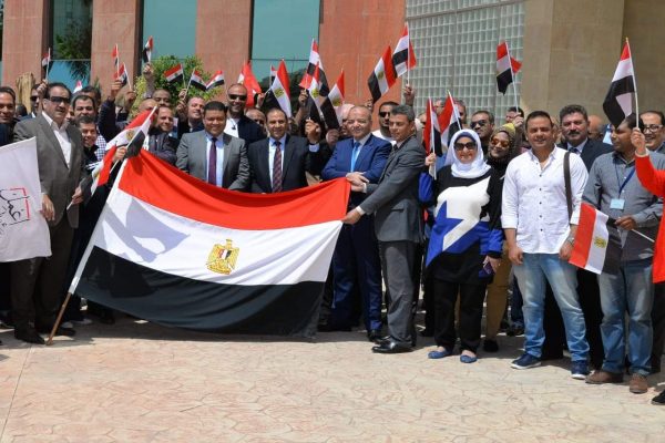 جاسكو تعزف سيمفونية رائعة في حب الوطن بقيادة المهندس ياسر صلاح لتأييد التعديلات الدستورية