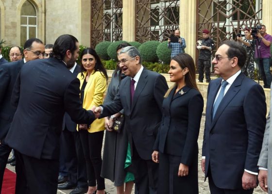 رئيس الوزراء اللبناني : نتطلع للاستفادة من خبرات مصر فى تطوير قطاع الكهرباء