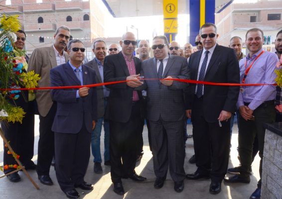 رئيس شركة مصر للبترول يفتتح محطة تموين ابيس بالاسكندرية علي مساحة 1056 متر