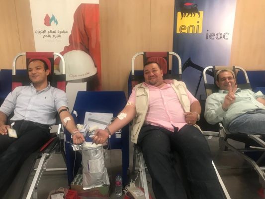 ايوك برودكشن تشارك في مبادرة قطاع البترول للتبرع بالدم