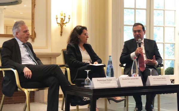 وزير البترول يستعرض في باريس الجهود المصرية في دعم التعاون الاقليمى لاستغلال موارد الغاز بمنطقة شرق المتوسط