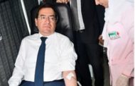 اليوم .. انطلاق فعاليات مبادرة وزارة البترول للتبرع بالدم بالشركات والمواقع البترولية .. والملا عقب تبرعه : واجب وطني ومساعدة للمحتاجين