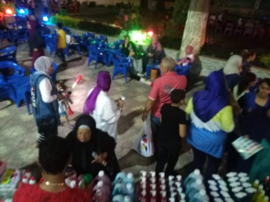 مصر  للبترول تقيم معرضاً لعرض وبيع منتجات الشركة بنادي الأسرة التابع لهيئة قناه السويس