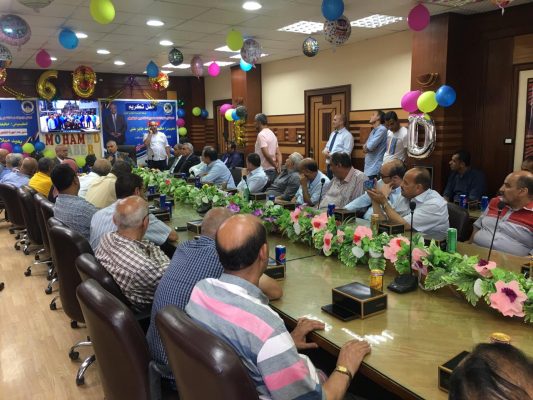 بحضور بدر .. احتفالية بشركة العامرية للبترول لتكريم الكيميائي محمد الدسوقي لبلوغه سن التقاعد