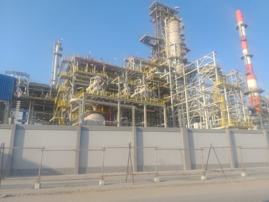 القلعة تعلن الانتهاء من مشروع المصرية للتكرير بنجاح وتشغيل وحدة التكسير الهيدروجيني الاسبوع القادم
