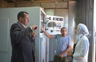 نائب محافظ الوادي الجديد تتفقد محطة الطاقة الشمسية بالقرية الرابعة بقرى درب الأربعين