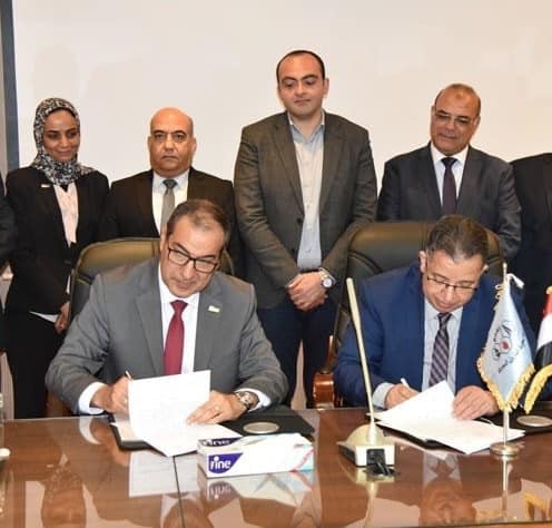 بروتوكول تعاون بين معهد بحوث البترول وجامعة الدلتا لانشاء الكلية التكنولوجية للبترول والطاقة