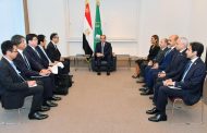 الرئيس السيسى يستقبل رئيس شركة ماروبينى لبحث مشروعاتها فى مجال الطاقة فى مصر وعرض الفرص الاستثمارية