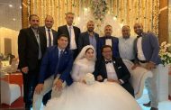 بالصور .. حفل زفاف المهندس محمد سراج مسئول بشركة السويدي والمهندسة عزة راشد بالادار العامة للتفتيش الهندسي بايجاس