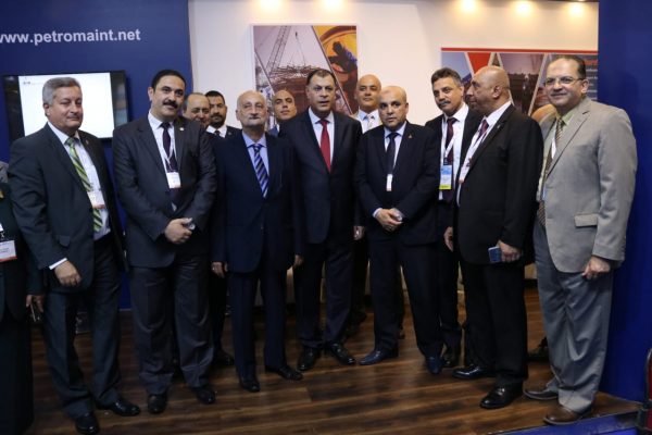 جناح بترومنت المتميز يشهد رواج وزحام من قيادات الوزارة والزائرين في معرض موك 2019